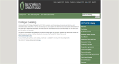 Desktop Screenshot of catalog.ivcc.edu